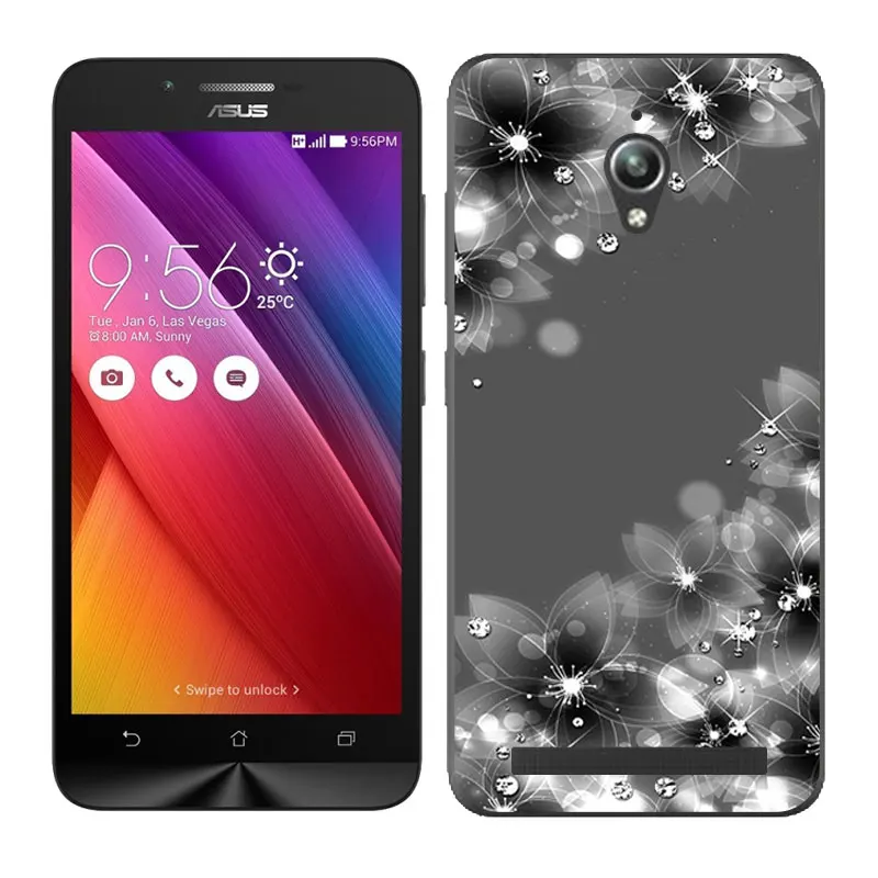 35 Защитный Мягкий чехол из ТПУ для ASUS Zenfone GO ZC500TG, 5,0 дюймов, чехол для телефона с изображением морского песка, Для ZenFone GO ZC500TG Z00VD - Цвет: 35