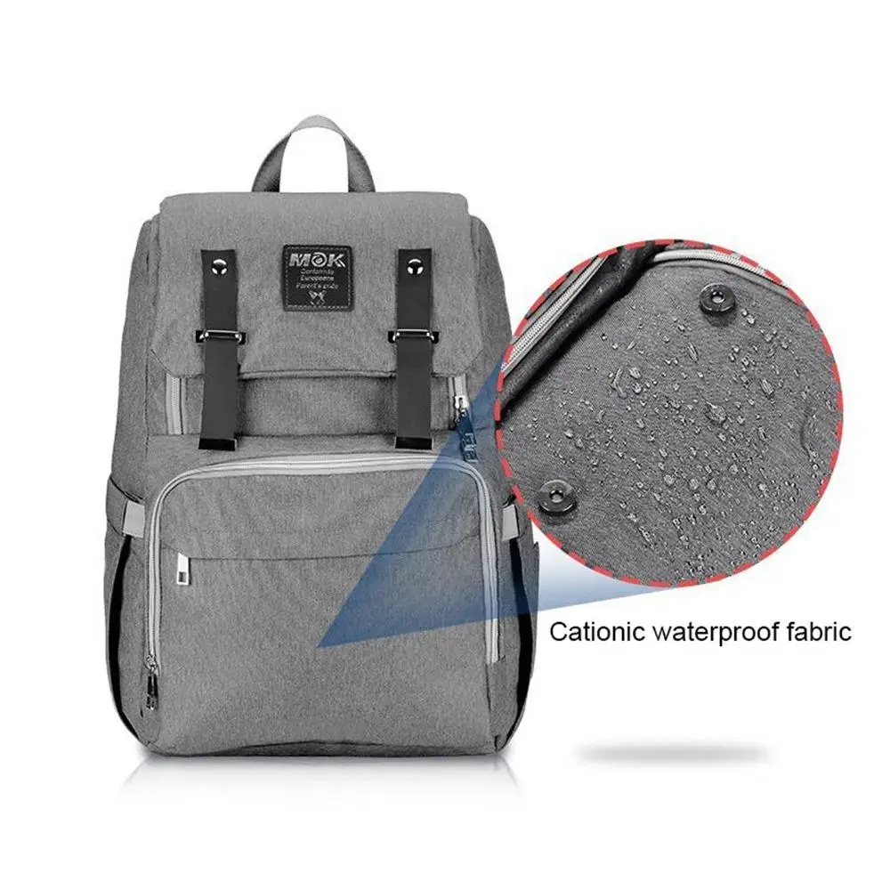 MOK пеленки сумка Multi-function waterproof путешествия изменение подгузник рюкзаки сумки