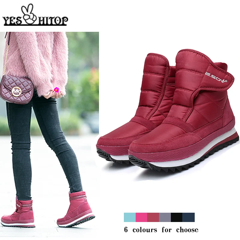 Женские зимние ботинки черные синие серые красные|gifts for parents|boots bootsgift gifts |