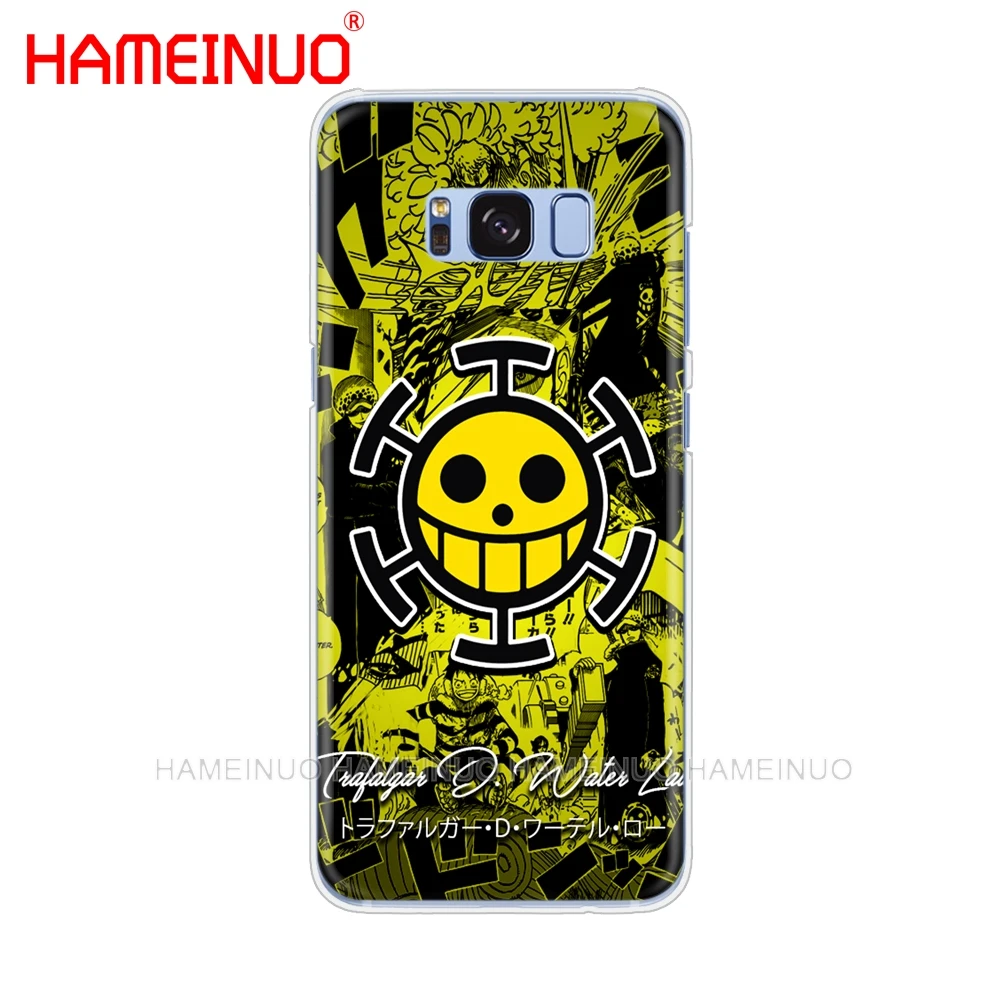 HAMEINUO one piece пиратский логотип аниме мультфильм чехол для мобильного телефона samsung Galaxy S9 S7 edge PLUS S8 S6 S5 S4 S3 MINI - Цвет: 42663