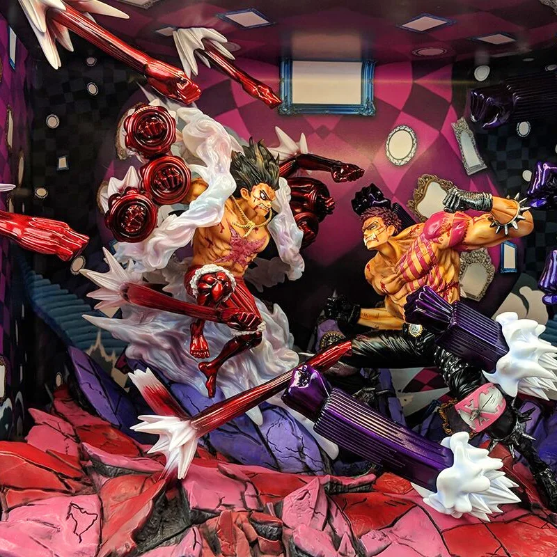 Японское аниме One Piece After Gear четвёртая обезьянка D Luffy vs Charlotte Katakuri Snake коллекционная