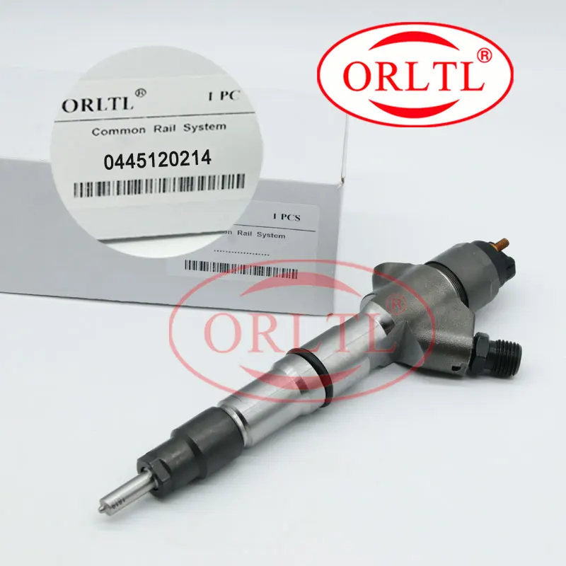 

ORLTL 0445120214 common rail spare parts injector 0 445 120 214 diesel oil injectors 0445 120 214 for weichai 612600080611