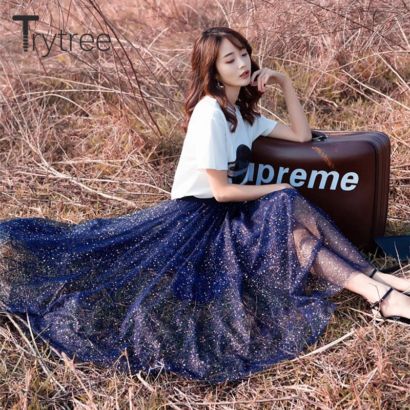 Летний женский Романтический Комплект из двух предметов Trytree повседневный топ с