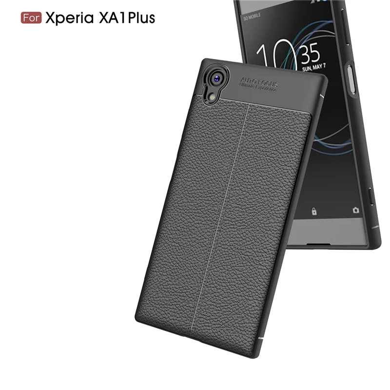 Чехол для Sony Xperia XA1 Plus чехол Ultra силиконовый армированный G3121 G3112 Coque Soni experia