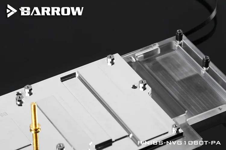 Блок водяного охлаждения Barrow GPU для GTX 1080TI/New TiTan X радиатор BS NVG1080T PA|gpu water block|water