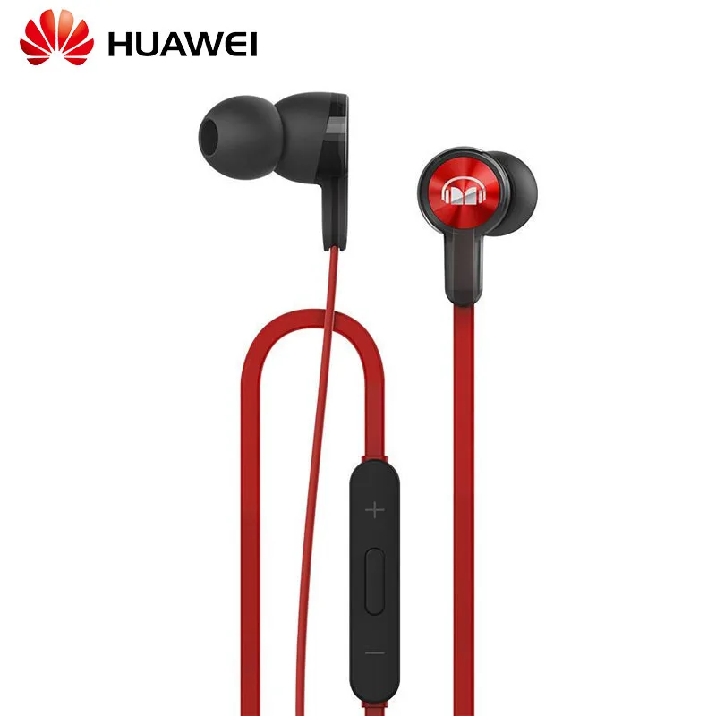 RedBlack huawei наушники для Honor AM15 с Материал ABS микрофон наушники-затычки для huawei Honor 9 Коврики 8/9 P10 Коврики 20 - Цвет: RedBlack
