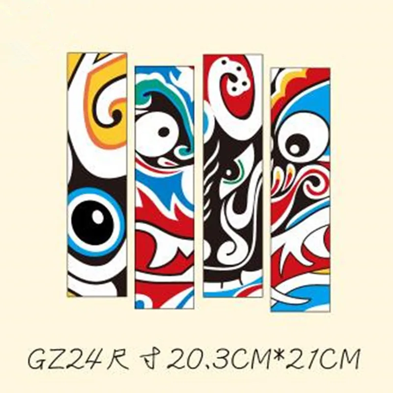 Патчи для одежды в цветочек Peking Opera 3d наклейки утюжок переоборудования футболка