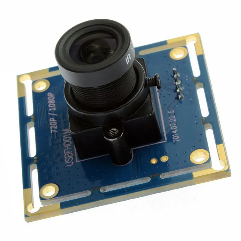 

ELP CCTV 2megapixel 1080P full HD 30fps 8mm lens USB 2.0 UVC Mini USB Camera Board Black White color , free shipping