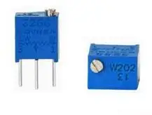 Потенциометр триммера, 10 шт. x 3266 Вт, 1K 2K 5K 10K 20K 50K 100K 200K 500K 1M 100R 200R 500R