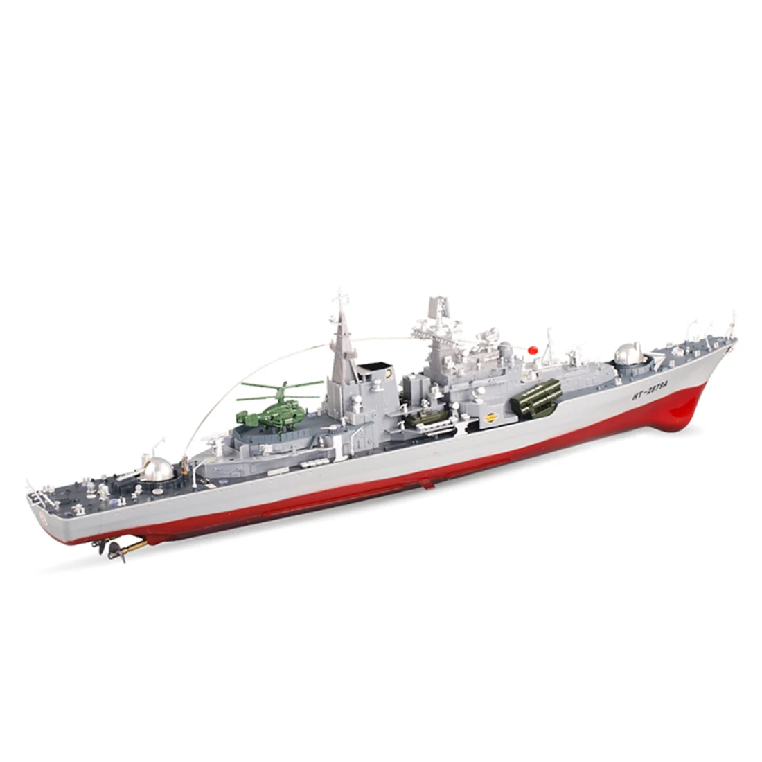 78cm 1:275 Military Smasher Destroyer RC Boat Ship Toy 40m Remote Control Distance And Long Playing Time Strong Power Kid Toys