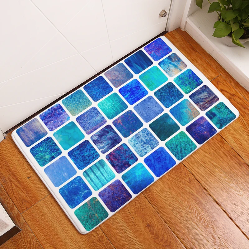 Новинка 2017 года Домашний Декор Цвет геометрическими фигурами ковры не скользит