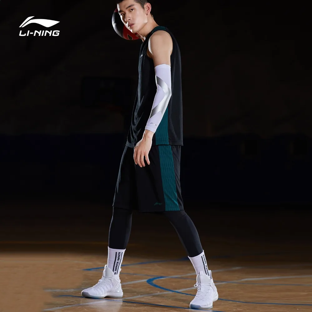 Li Ning мужские баскетбольные костюмы для соревнований 2 предмета полиэстер дышащий