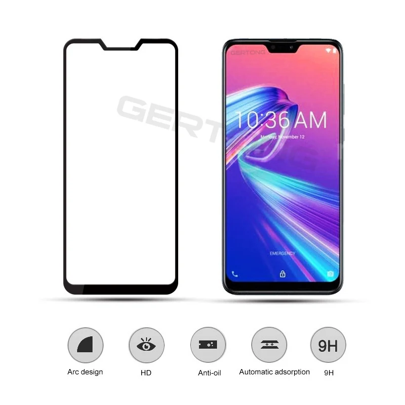 Ультратонкое прозрачное закаленное стекло для ASUS Zenfone Max M1 M2 Pro защитное ZB631KL ZA550KL