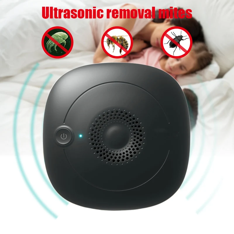 

Ultrasonic Pest Repeller Plug-in Electronic Dust Mite Bed Bug Killer for Household BDF99