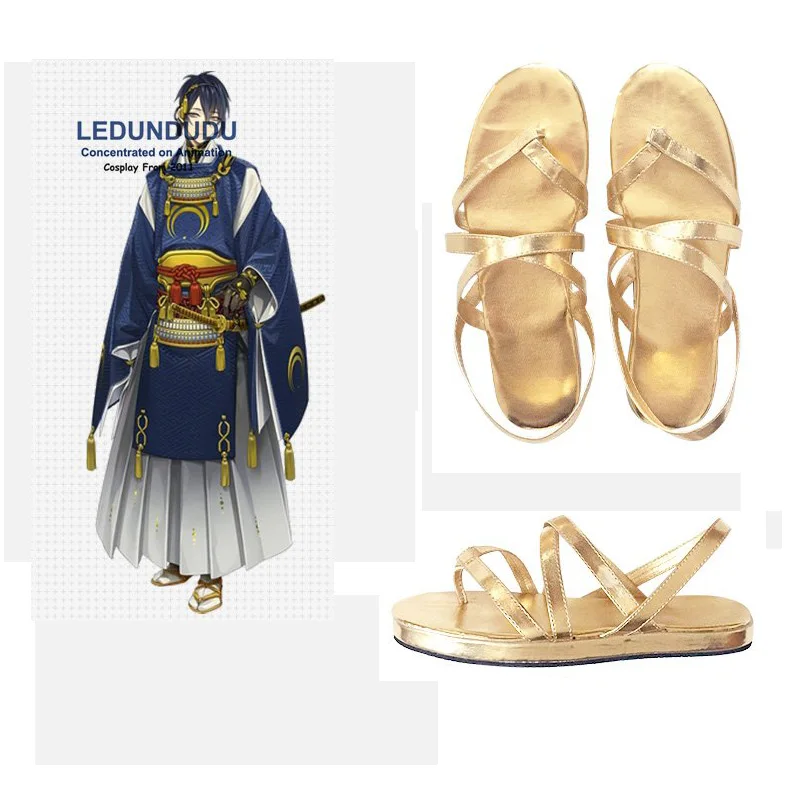 Лидер продаж аниме Touken Ranbu Online обувь для косплея миказуки мунечика сандалии