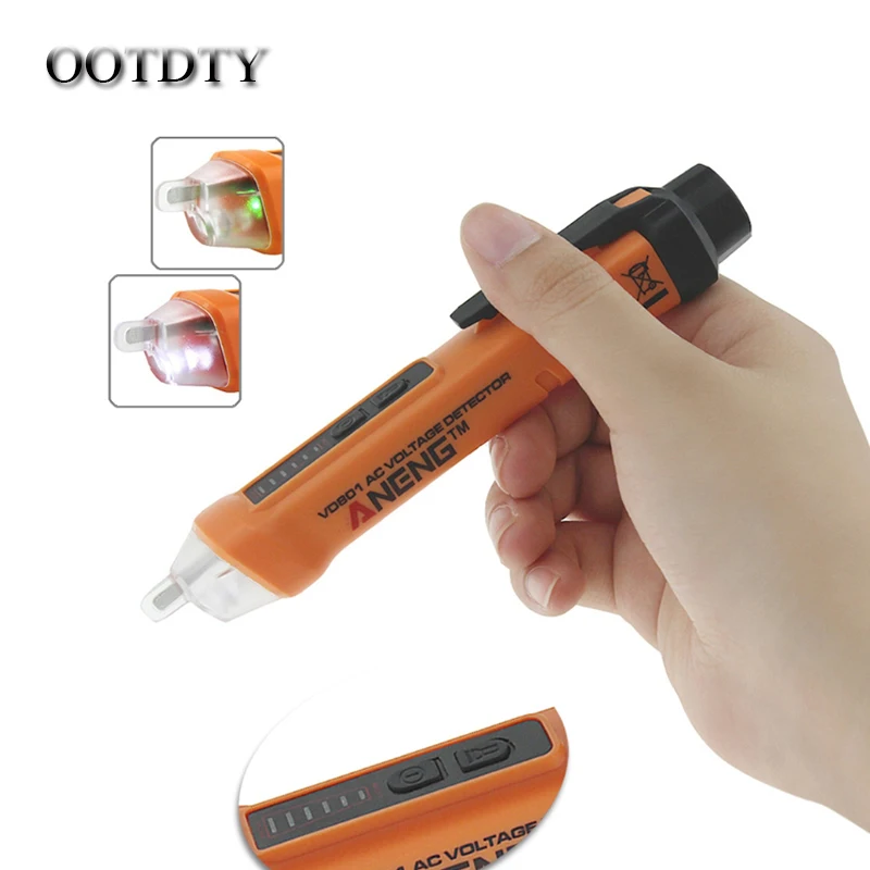 OOTDTY AC 12 1000 в многофункциональный детектор напряжения тестовая ручка VD801
