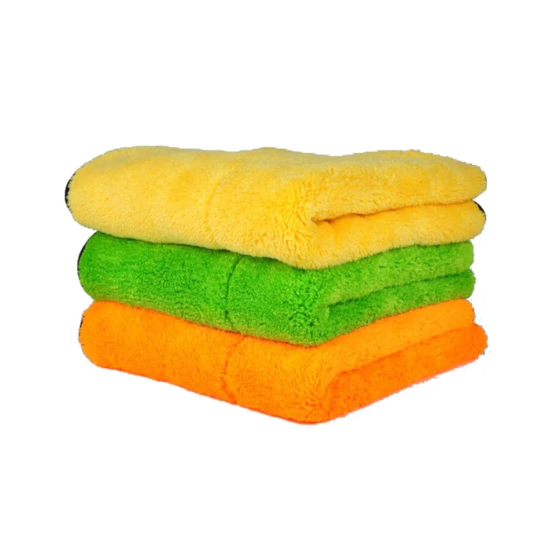 

2019 840GSM Ultra Thick Car Wash Towel 30*30CM Car Care Cloth Double-sided coral fleece Car Clean Drying Buffing Super Absorbent