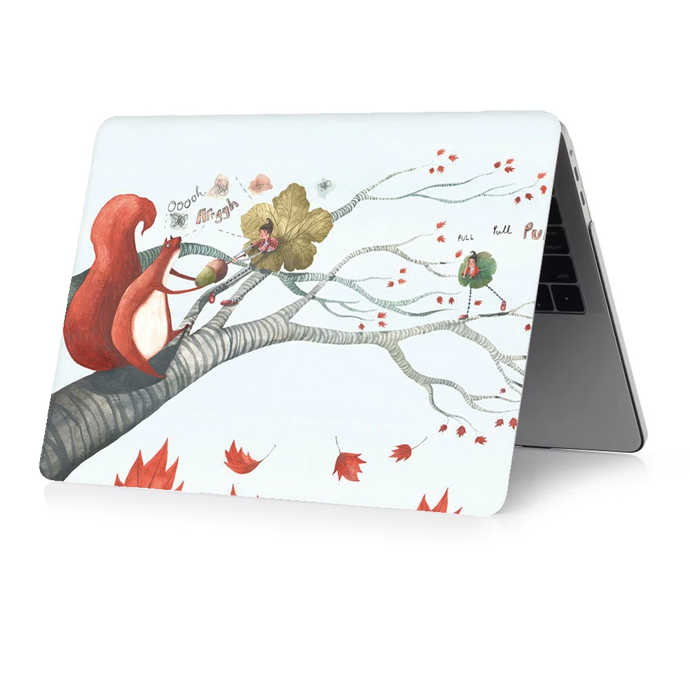 Чехол для ноутбука MacBook Air Pro retina 11 12 13 15 13,3 дюймов сенсорный экран для Mac book New Air 13 A1932+ чехол для клавиатуры