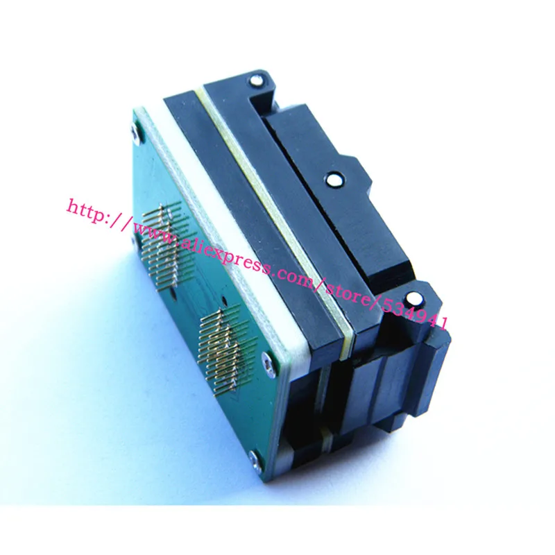 0,8 мм BGA63 IC программатор адаптер/BGA63 к DIP48 IC тестовое гнездо 9X11 мм/NAND proman/TL866 PLUS+ 10,5X13,5 мм матрица