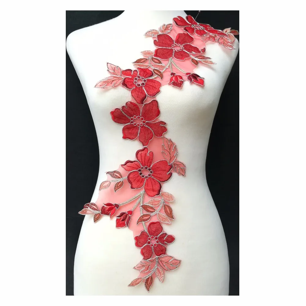 Новый 5 видов цветов (розовый/темно-бордовый темно-синий красный) большой цветок