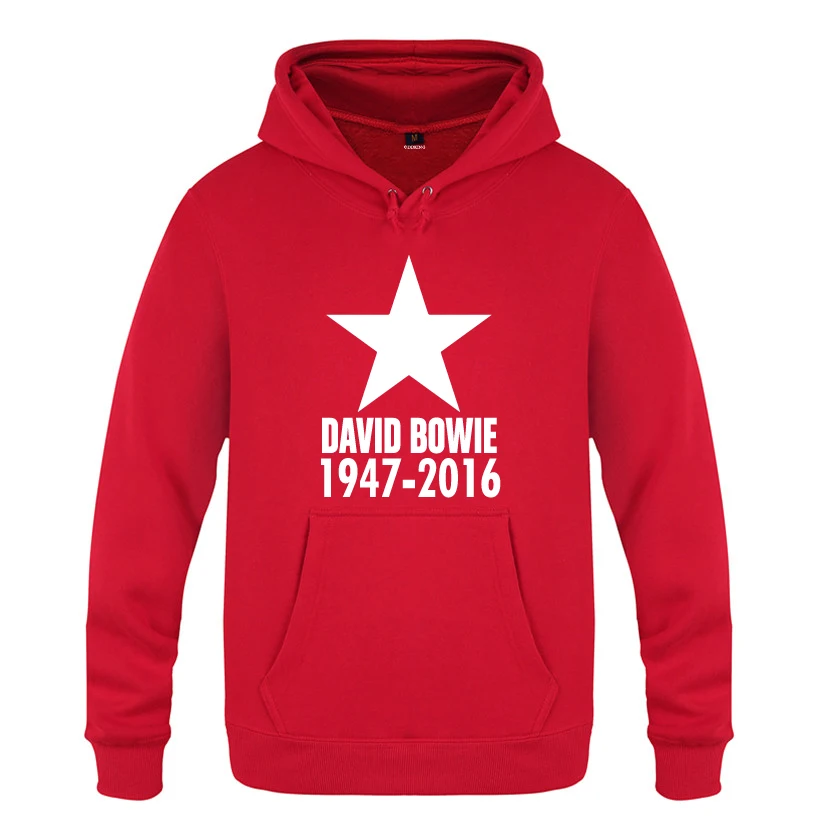 Мужской свитшот Blackstar Ziggy 1947 2016 David Bowie флисовый пуловер с капюшоном 2018|Мужские
