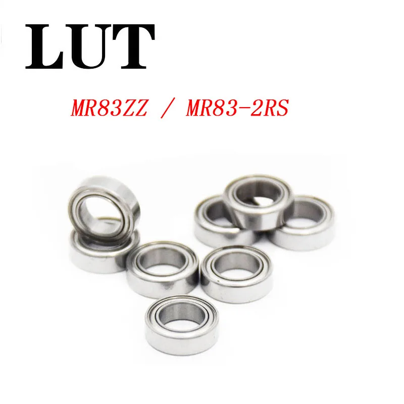 10 шт. подшипник MR83ZZ MR83 2RS 3*8*3 мм Миниатюрный бесплатная доставка|bearing bearing|bearing