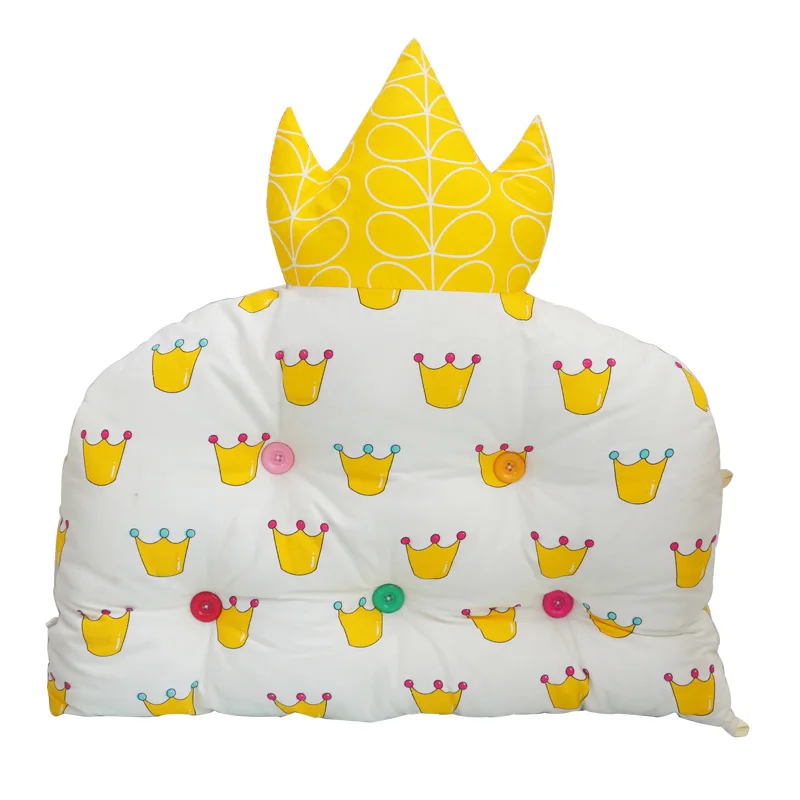 1 шт. бампер для детской кровати в форме короны Хлопковый кроватки подушка спины