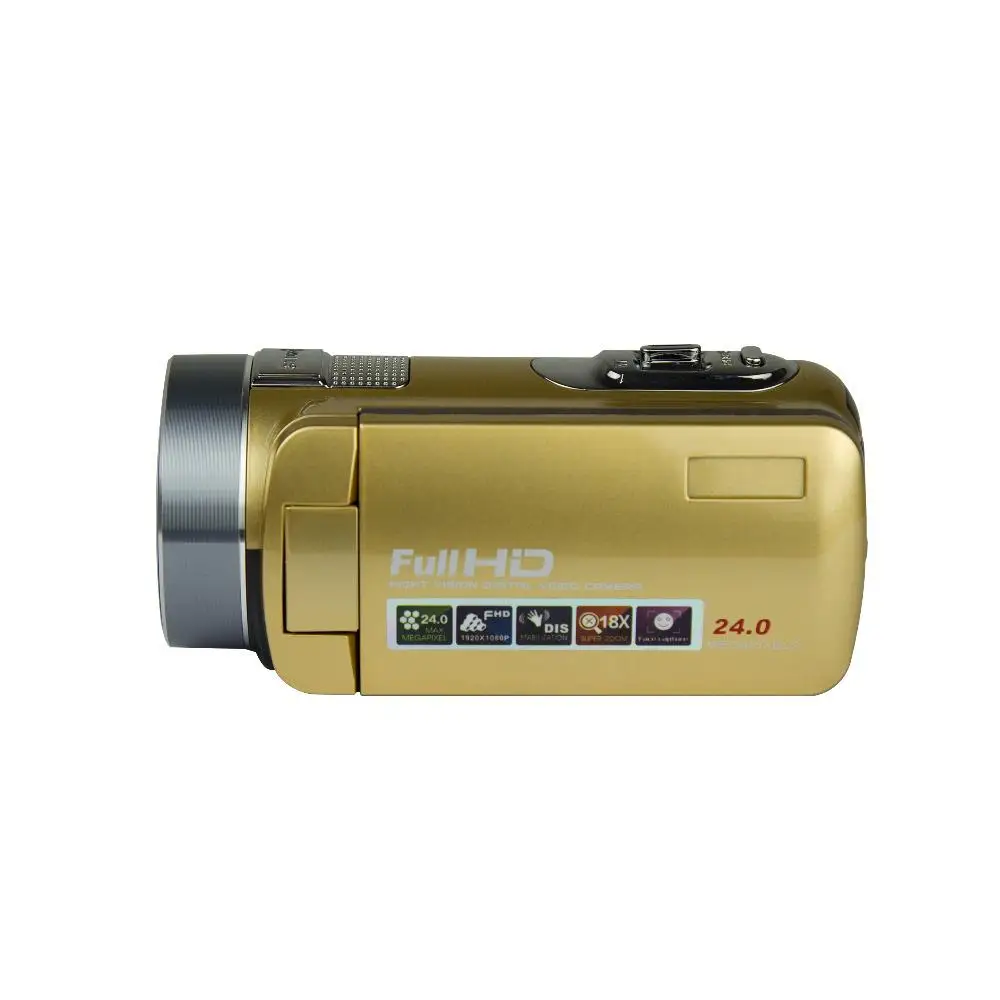 BEESCLOVER цифровая камера 24.0MP HD видеокамера 2,7 дюймов ЖК-экран CMOS 5 мегапиксельный датчик с зарядным устройством r25