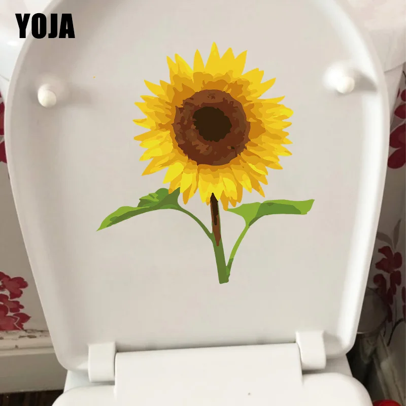 YOJA 20 8*22 8 см Подсолнух мультфильм Спальня Настенная Наклейка домашнее сиденье для