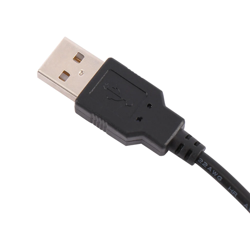 Горячий 5 в USB кабель удлинитель 2 0 штекер 2Pin провода для зарядки питания шнур DIY 1 м