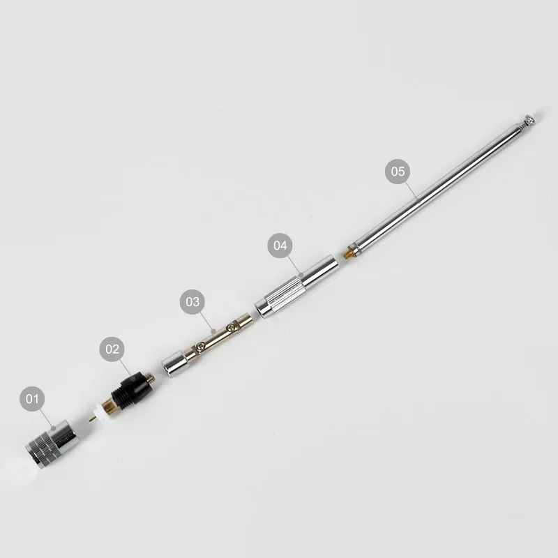 2 шт. HYS tcs jg 3 150 25j sma мужской Телевизионные антенны 136 174 мГц двухстороннее радио