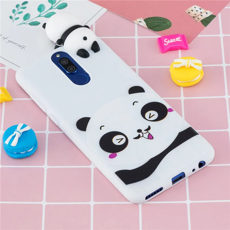 Nova 2i чехол для huawei mate 10 Lite чехол для Fundas huawei Nova 2i чехол 3D Мягкий Силиконовый ТПУ милый мультяшный чехол для телефона
