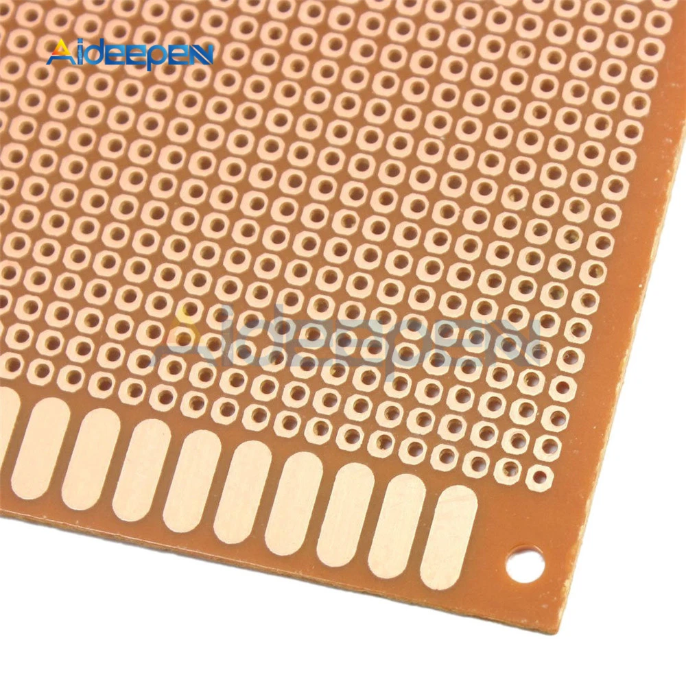 DIY бакелитовая пластина бумага Прототип PCB Универсальный Эксперимент Матрица доска односторонний лист Медь 10x22 см 10*22 см