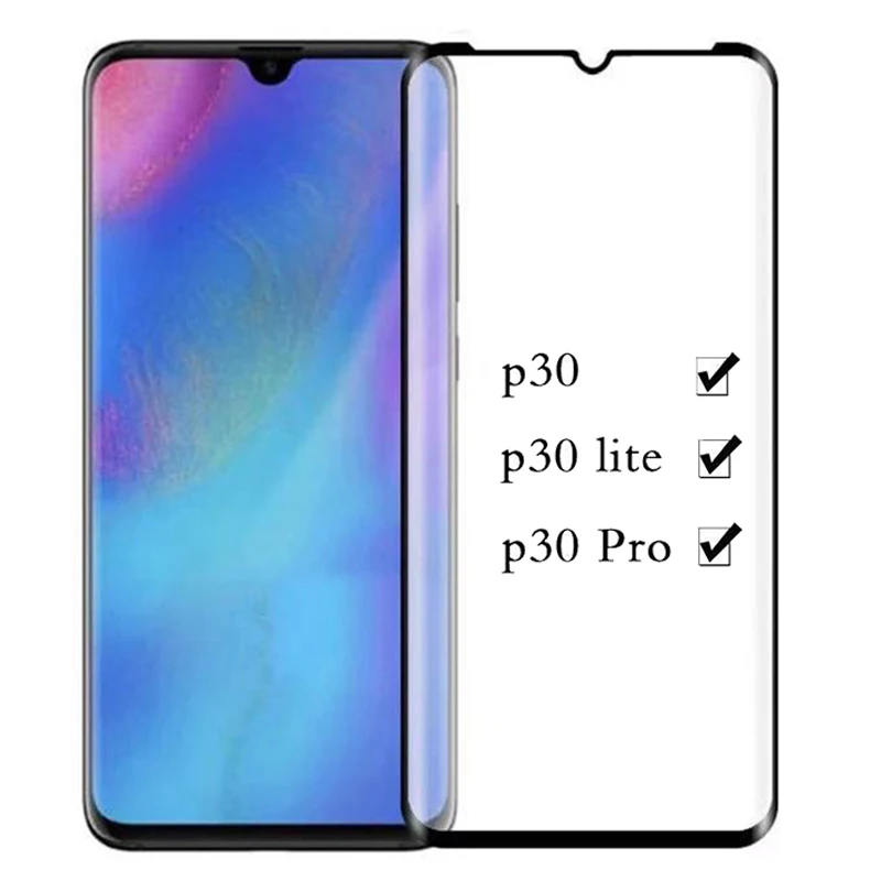 Защитное стекло на P30 Lite Pro закаленное защитное для экрана Huawei P 30 Light 30p P30pro P30lite Huawey