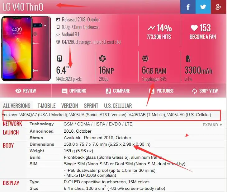 Для LG V40 чехол ThinQ ТПУ бампер + Жесткий ПК прозрачная задняя крышка Броня для V405