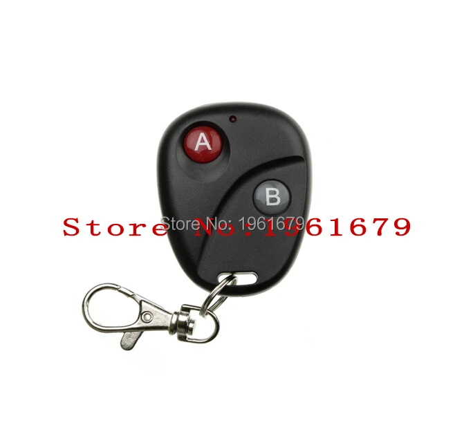 DC 12V 10A 2 CH RF Беспроводное дистанционное управление 1 приемник + 4 передатчика Автоматическое управление дверьми / окнами / подъемным оборудованием.