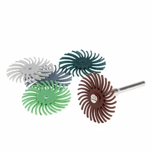 6 шт., детали абразивных щеток, смешанные аксессуары для вращающихся инструментов