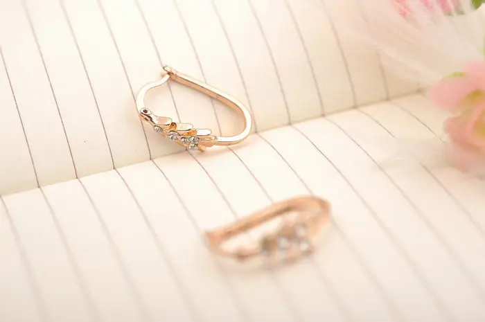Wholesale 18K CC Rhinestone Crystal Gold plated set factory price High quality Free shipping New arrival CS20|shipping storage|shipping