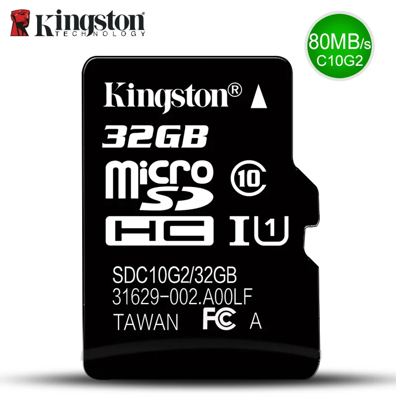 

Kingston Micro SD Card 32gb Memory Card Class10 carte sd memoria C10 Mini SD Card SDHC/SDXC TF Card 32gb UHS-I For Mobile phone
