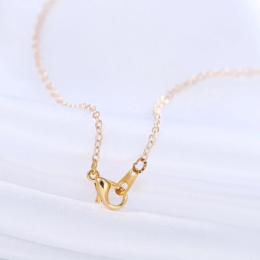 Kinitial новое ожерелье из золота и серебра каллы с жемчугом ветка листьями s