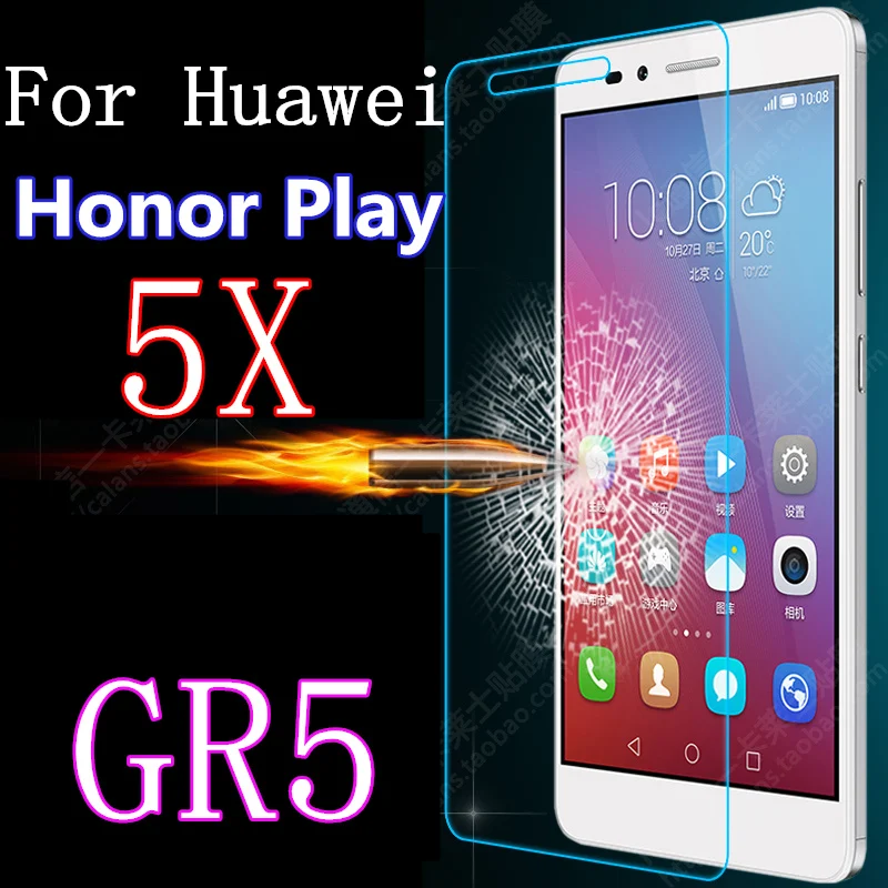 0.26 мм Ультра тонкий Закаленное Стекло Пленка Для Huawei Honor Играть 5X GR5 5x5.5 &quot2.5D Дуги