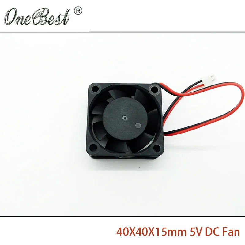 Бесщеточный 4015 вентилятор DC 5V 0.14A маленький источник питания 4 см 40 мм охлаждения