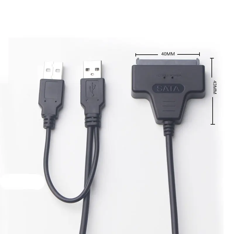 Внешний жесткий диск для 2 5 дюймового жесткого диска 50 шт.|usb 2.0 to sata|sata usbadapter cable |