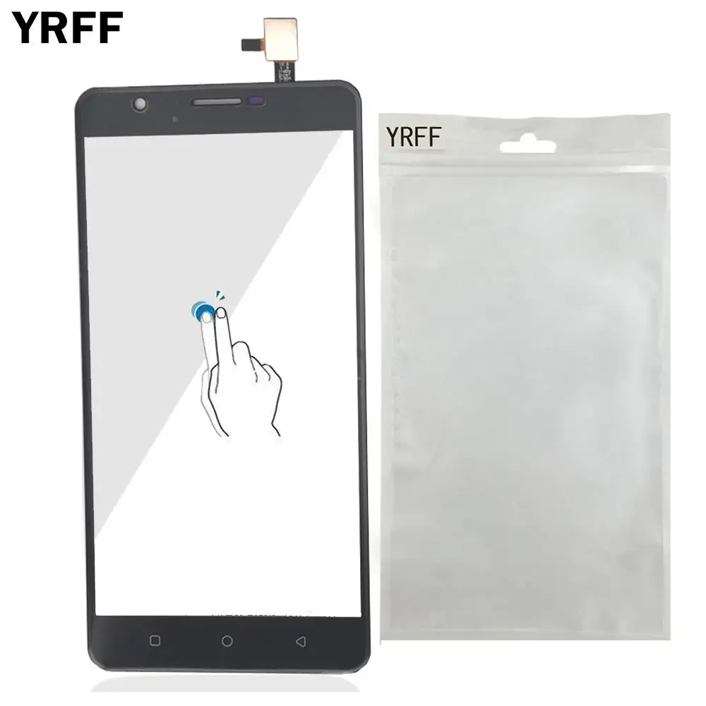 Переднее Сенсорное стекло YRFF для Oukitel U16 Max сенсорный экран дигитайзер панель