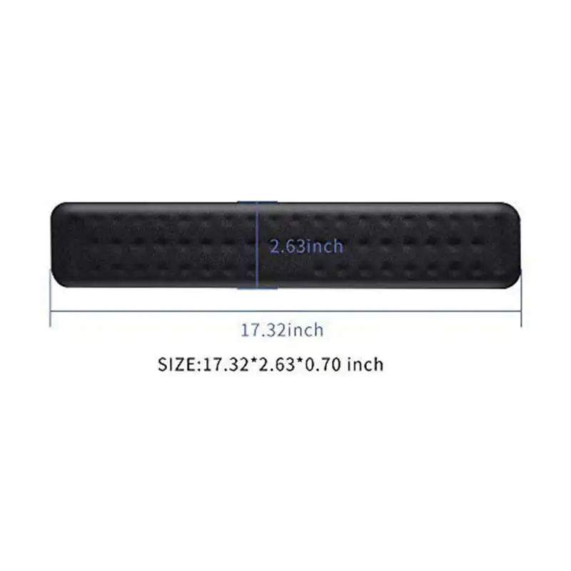 Клавиатура подставка для запястья игровой Tenkeyless Memory Foam поддержка рук офиса