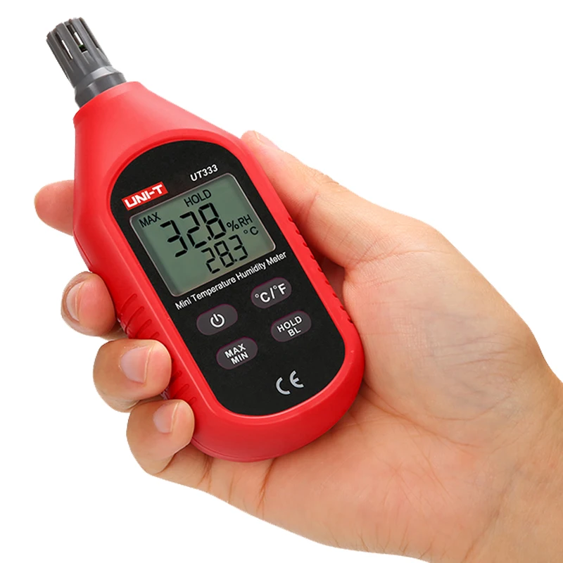 UNI-T UT333/UT333BT миниатюрный Измеритель температуры и влажности