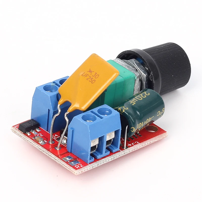 DC 5A мотор контроллер скорости ШИМ мотора постоянного тока controller6V 30V