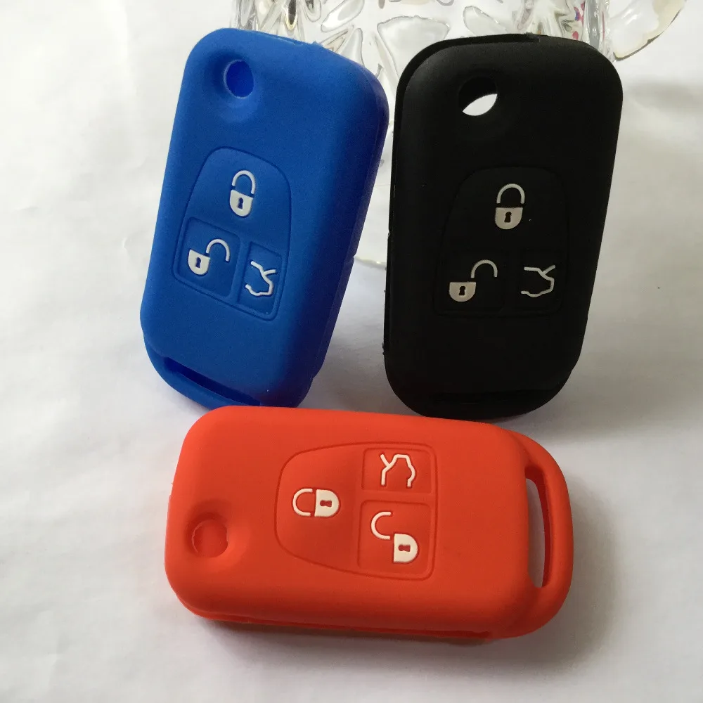 Удаленное брелок в виде ракушки силиконовый чехол для MERCEDES M S CL мл E SL 3 кнопки