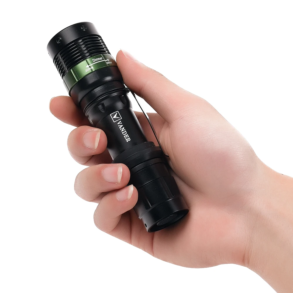 Вандер Мощный Светодиодный Фонари и Факелы T6 Водонепроницаемый тактический