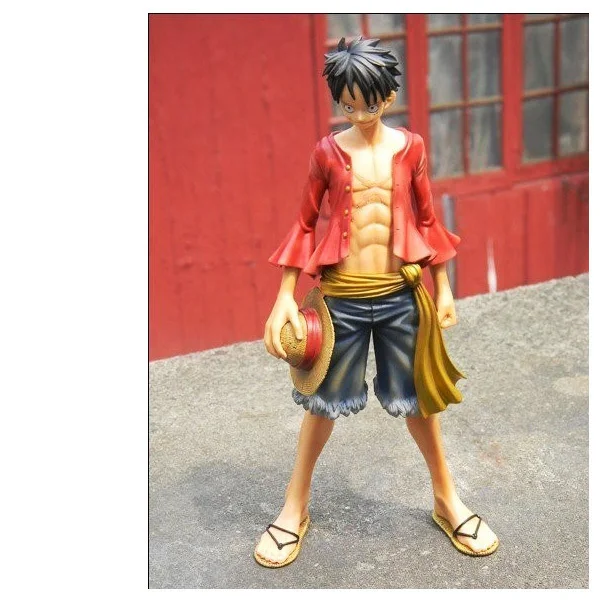 Japanese Anime One Piece Oversized Big Size 26cm Money D Luffy Figure Toys Free Shipping | Игрушки и хобби